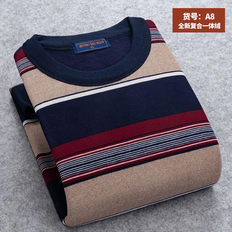 Новинка 2020 термобелье для мужчин тонкая флисовая нательная рубашка с круглым