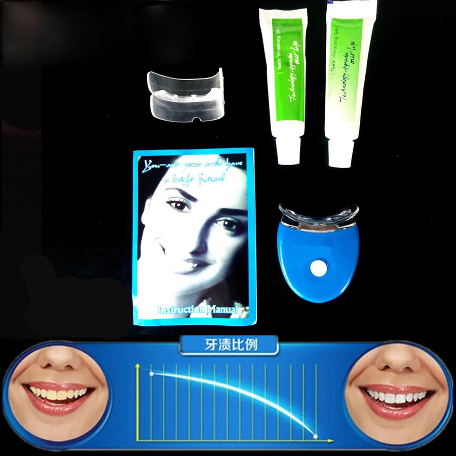 Оригинальный белый светильник Отбеливание зубов гель отбеливания