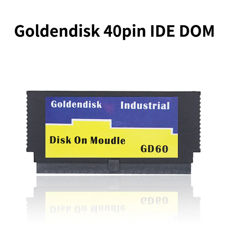 Goldendisk 40pin диск PATA IDE DOM Женский на модуле Вертикальная Розетка 2-канальный 4 ГБ 8 16 32