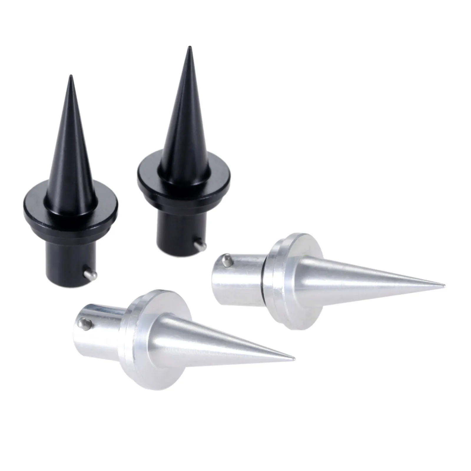 2 шт. ЧПУ Алюминиевый сплав копыта шипы ноги винтовка пистолет держатель адаптер