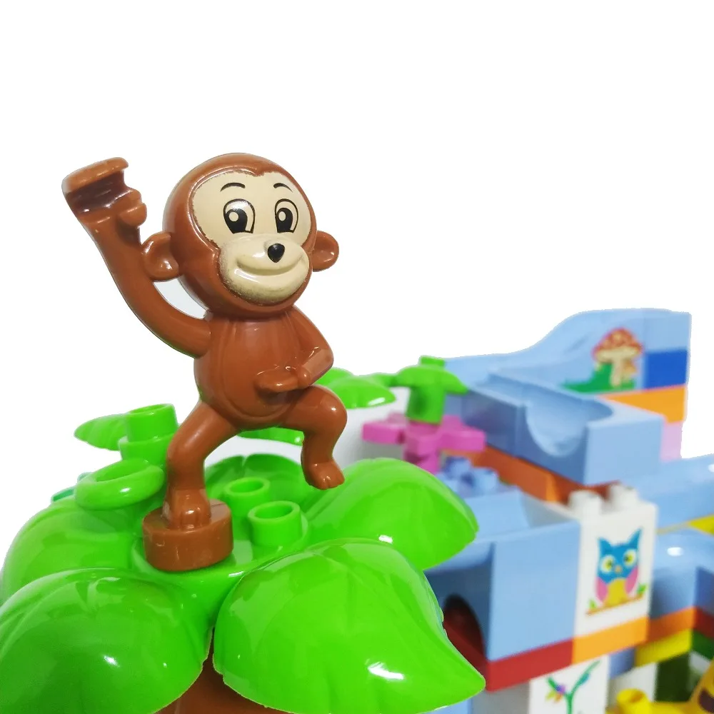 

101PCS Marble Race Run Slide Maze Ball Track Building Blocks Plastic Compatible Bricks Toys for Children