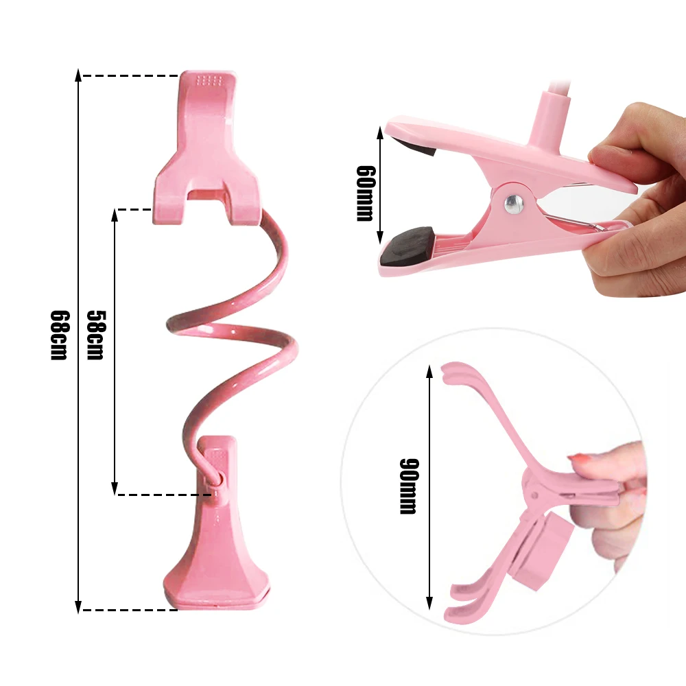 

Universal Mobile Phone Holder Adjustable Cell Phone Clip Lazy Holder Bed Desktop Mount Smartphone Stand support telephone