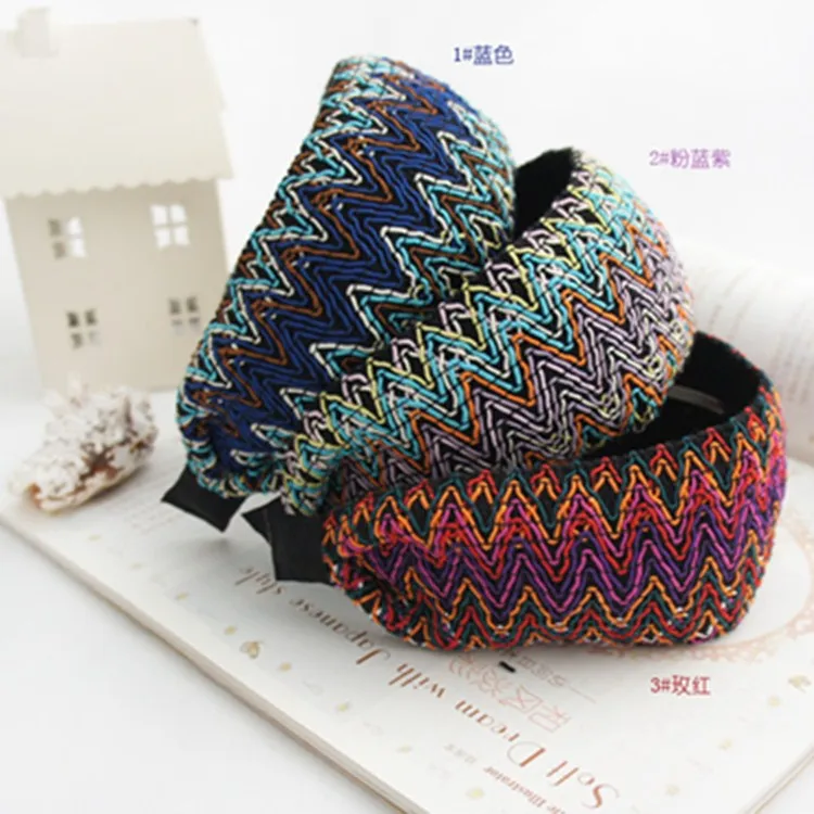 Женские цветочные обручи ручной работы корейские аксессуары для волос с