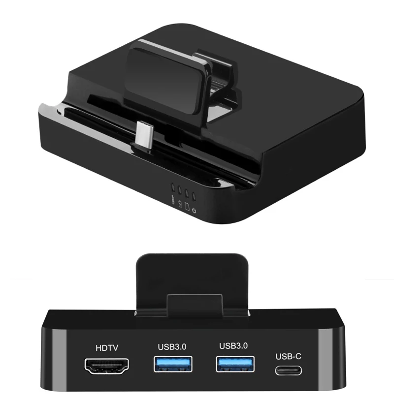 Тип C концентратор USB зарядка док станция 3 0 HDMI с поддержкой TF SD кард ридер