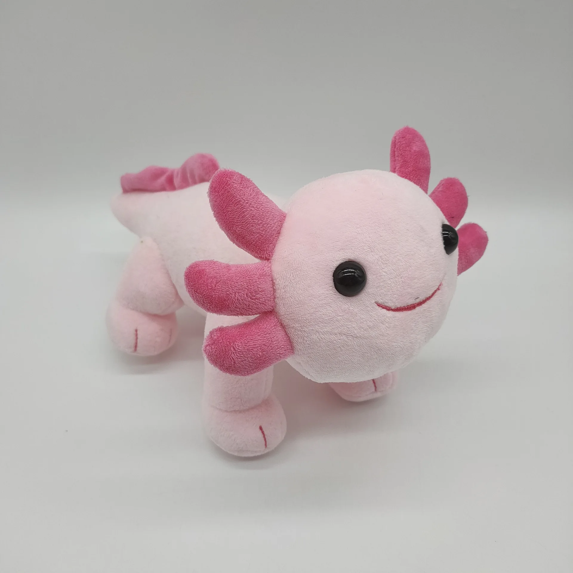 

Kawaii строительный медведь Axolotl, плюшевые розовые набивные животные, плюшевые игрушки для новорожденных, плюшевые подушки, праздничные подар...