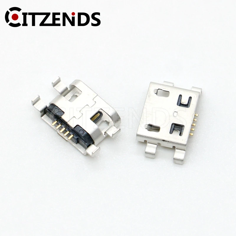 Разъем Micro USB 5 контактов 0 8 мм тип B без бокового разъема | Строительство и ремонт