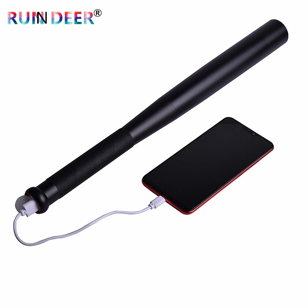 

Baseball Bat LED 10W Flashlight waterproof Super Bright Baton aluminium alloy Torch for Emergency and Self Defense