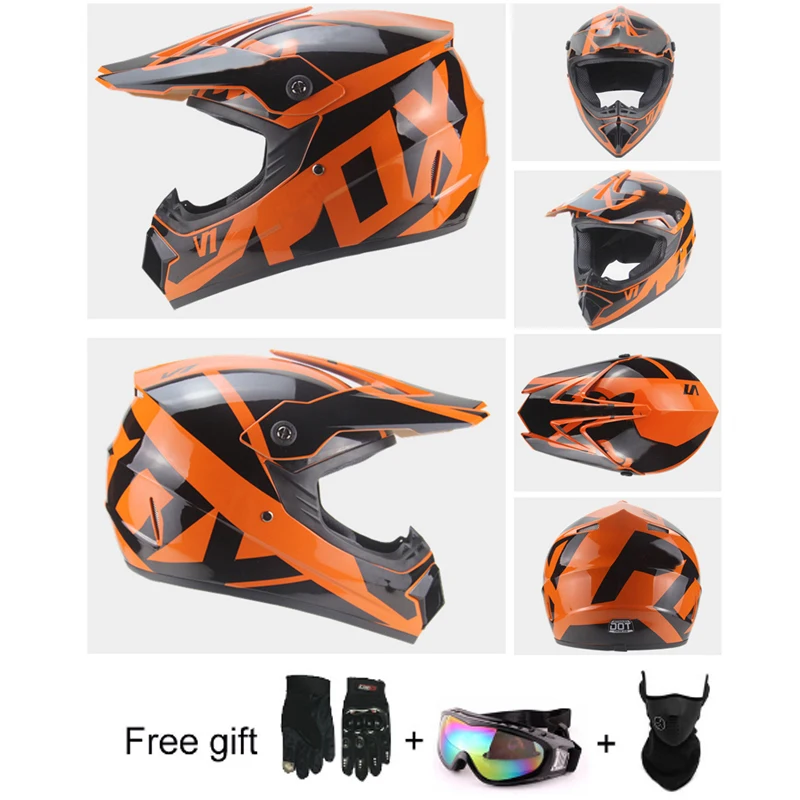 Мотоциклетный шлем ATV Dirt bike горные MTB DH гоночный крест capacetes для взрослых
