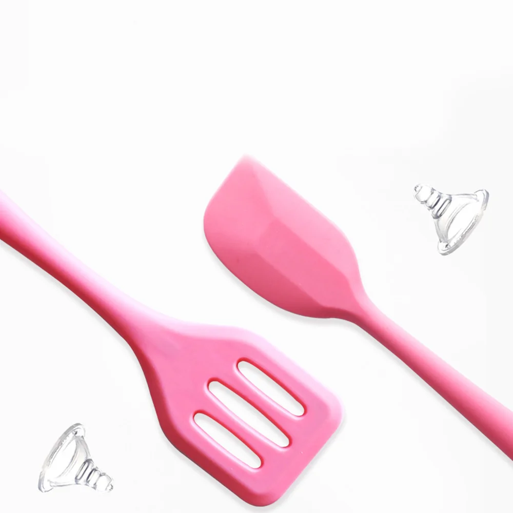 

5PCS Kitchenware Non-stick Spatula Whisk Set Baking Tools Silicone Kitchen Baking Tools Supplies
