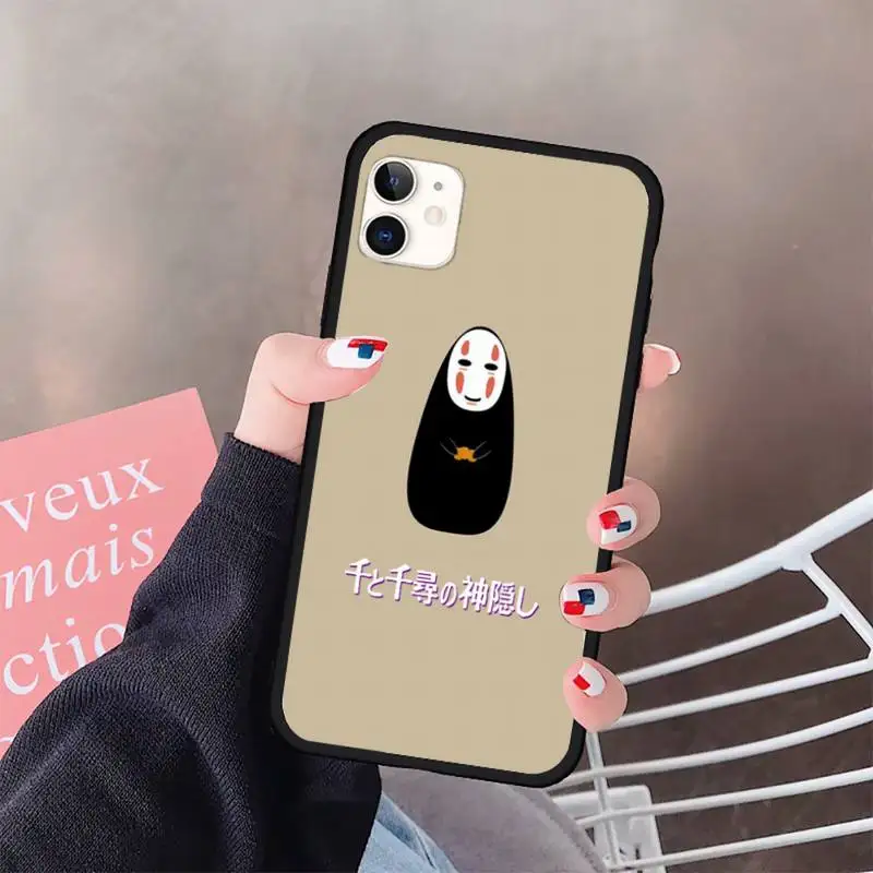 

Spirited Away Anime Pattern Phone Case for iPhone 11 12 pro XS MAX 8 7 6 6S Plus X 5S SE 2020 XR