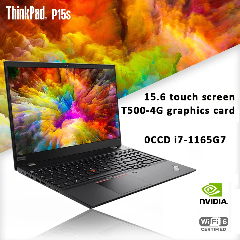 

Lenovo ThinkPad P15s 15.6-inch laptop i7-1165G7 FHD touchscreen 32GB RAM 2T SSD Fingerprint recognition Win10 backlit keyboard