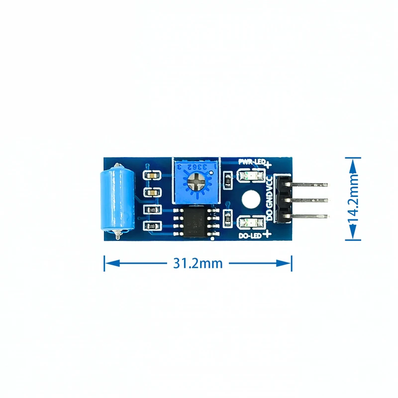 Обычно закрытый модуль датчика вибрации сенсорный модуль сигнализации переключатель вибрации SW-420 для arduino