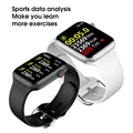 Для IWO W46 и W26 Часы Smartwatch IWO 12 Pro 13 1,75 дюймов 320*385 Смарт-часы для мужчин, для женщин, сделай сам, часы уход за кожей лица Беспроводной Зарядное устройство термометр