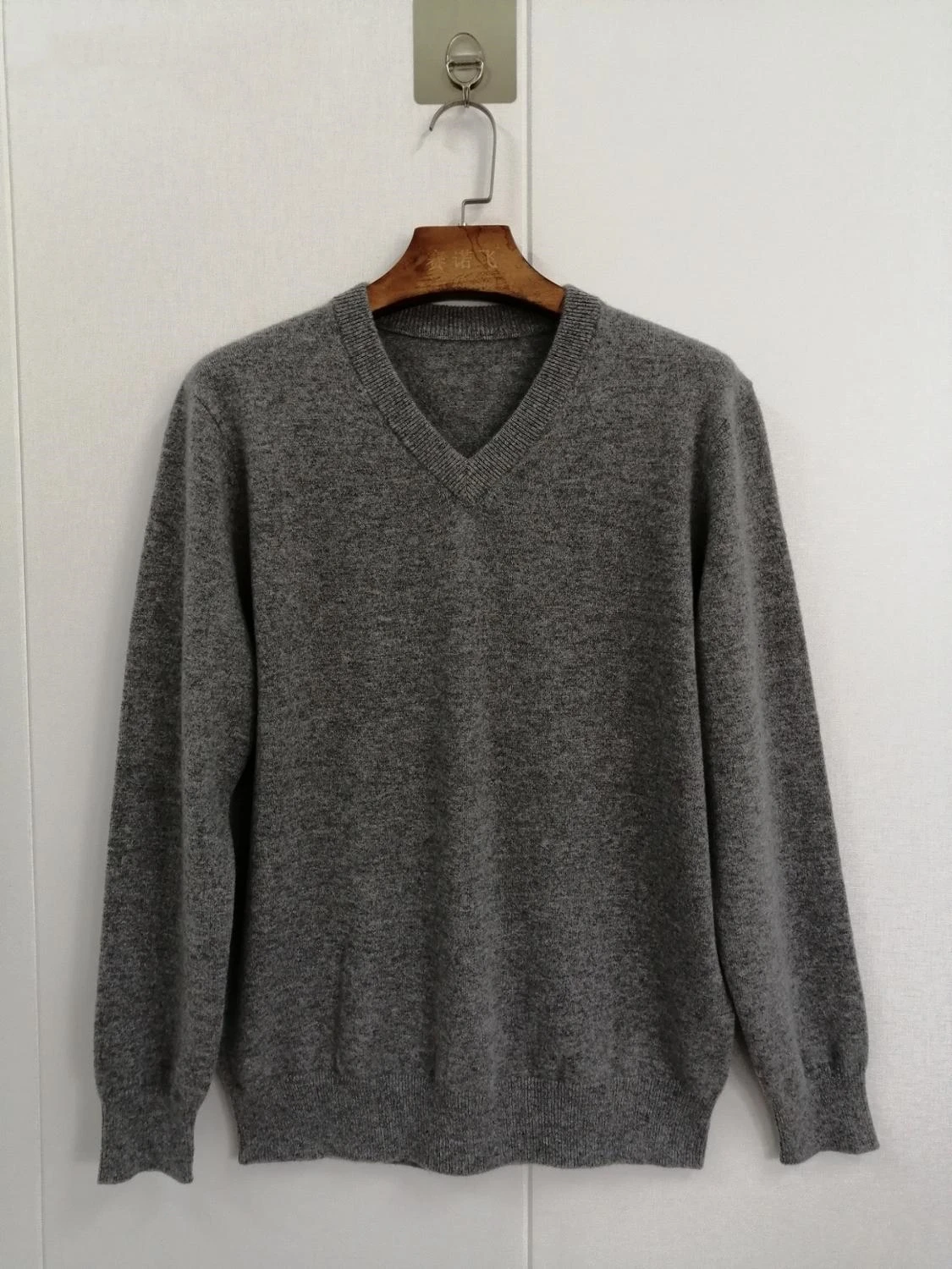 

Sanofi Classic Fashion Men's Cashmere Sweater 100% Pure Cashmere High Quality Warm
