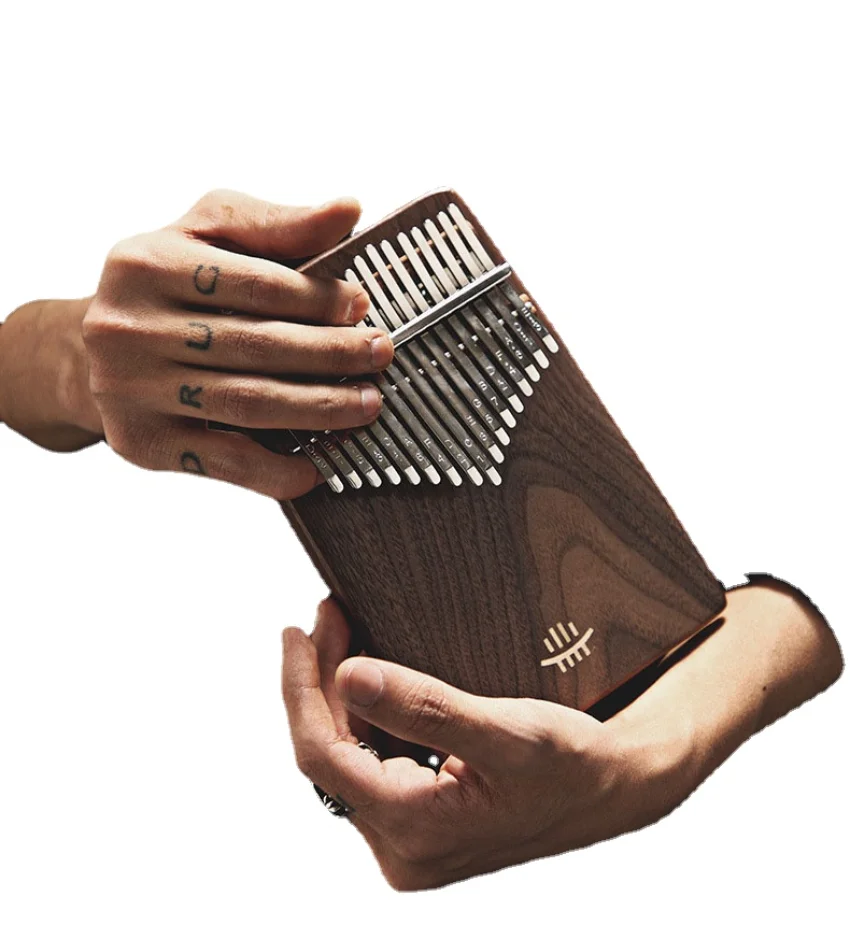 17/21 ключи калимба красного дерева большого пальца пианино Рид музыкальная