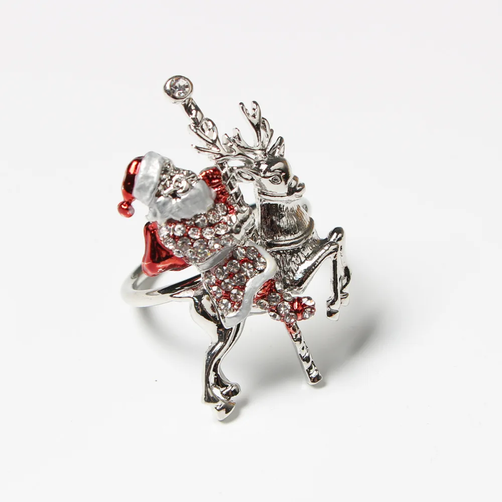 6 шт. кольцо для салфеток в форме снеговика | Дом и сад