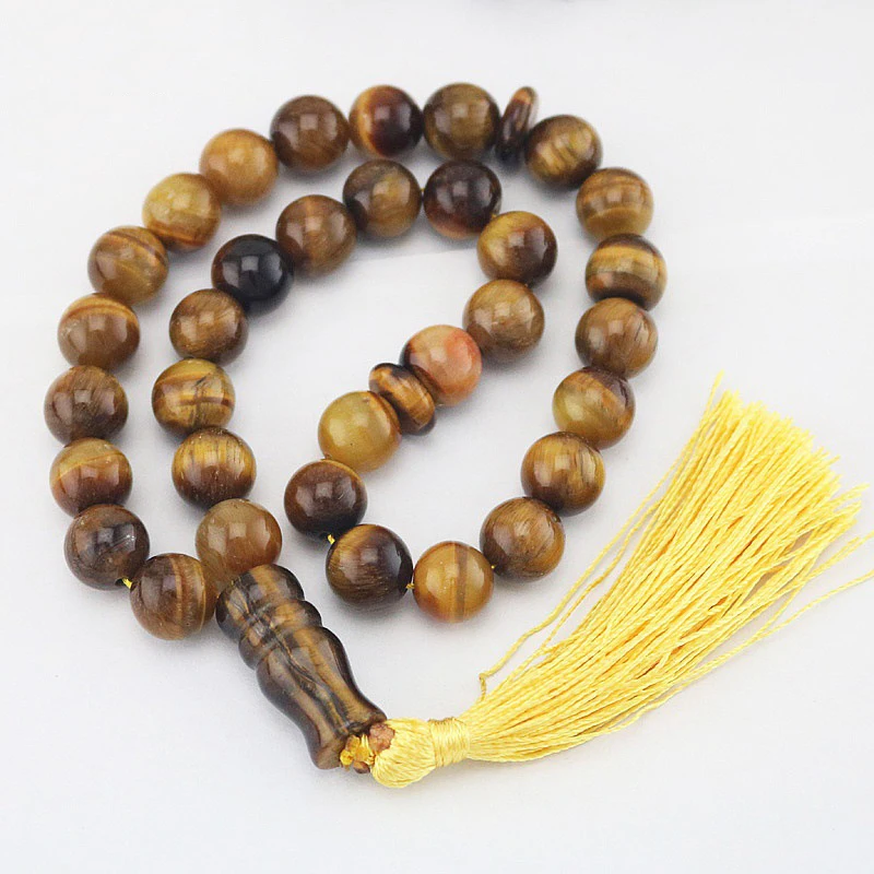 Исламские четки из 33 бусин мусульманские тазбих стандартный браслет ниток