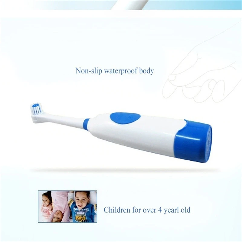 

Electric Toothbrush for Baby Kid Children Waterproof Rotating Teeth Whitening Oral Hygiene Tooth Brush With 2 Replace Brush Head