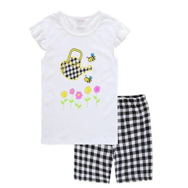 Boy's Sleepwear Suit Girls Pajamas Sets Children's Pyjama Telescope Kids Fire Engine Print Pjamas Home Wear Costumes Nightgown |