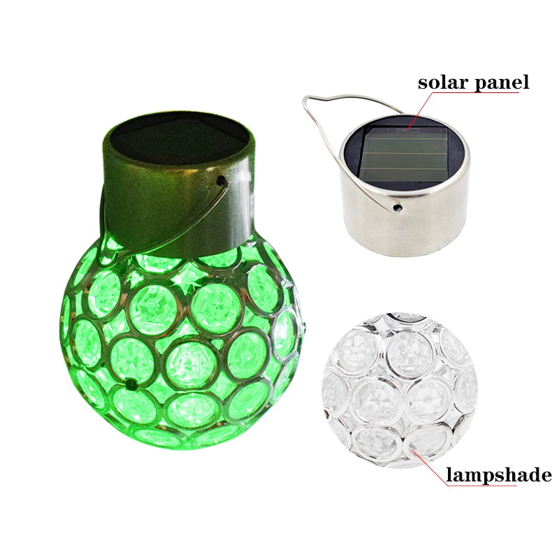 Светодиодная люстра на солнечной батарее наружная водонепроницаемая лампа для