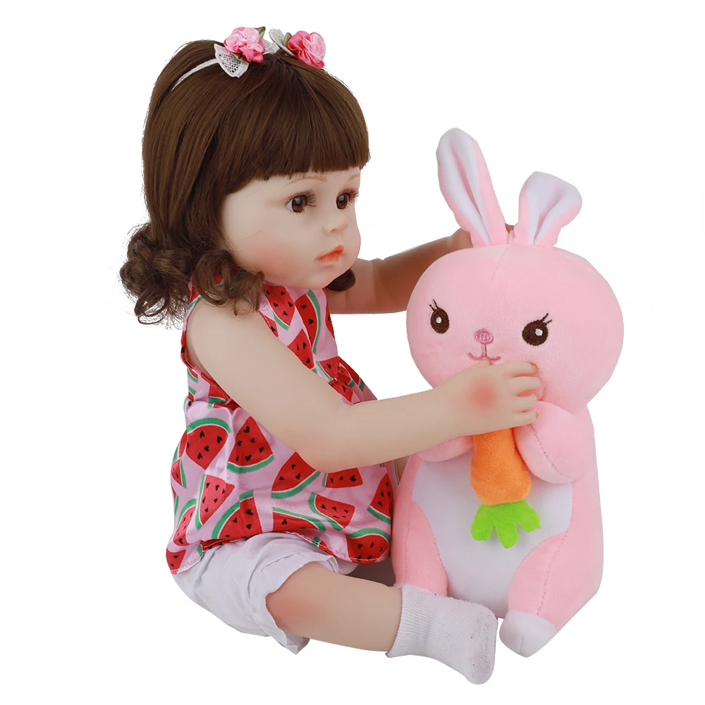 Лидер продаж полностью силиконовая кукла младенец 48 см 18 дюймов милая модная