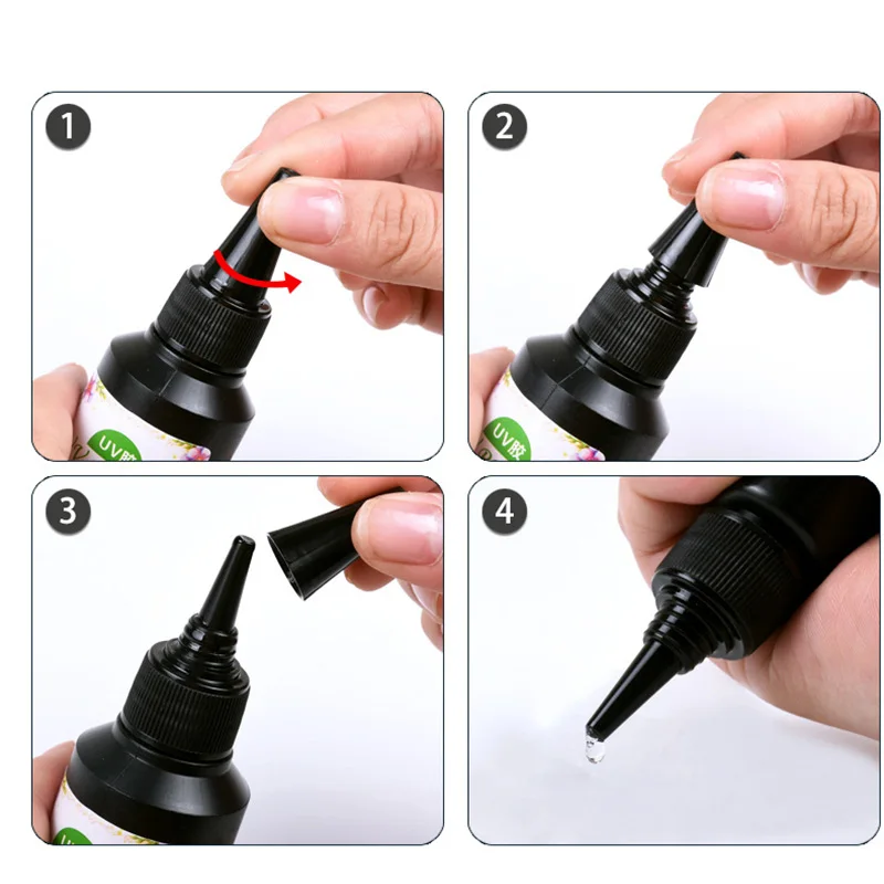 УФ полимерный клей ультрафиолетовое отверждение солнечное лечение