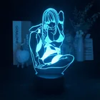 3d-ночник с будильником, основной цветной светильник с дистанционным управлением, любимый в Franxx Zero, два японских аниме манга-проектора, подарок