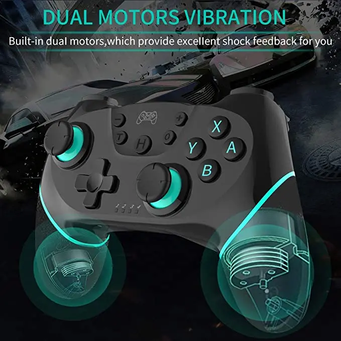 

Wireless Gamepads for NS Switch Pro Controller Switch Remote Gamepad Joystick Regemoudal Wireless Controller Nintendo Switch