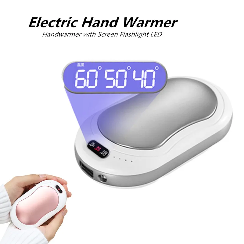 Карманный Электрический светодиодный обогреватель для рук миниатюрный