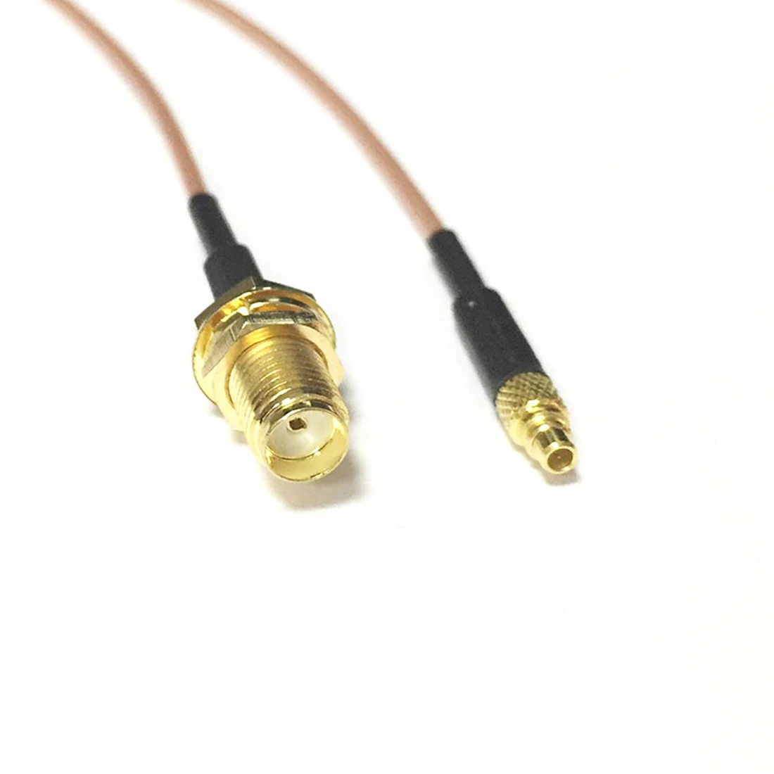 SMA Гнездовой гаечный переключатель MMCX Мужской кабель Pigtail RG178 15 см 6 дюймовый