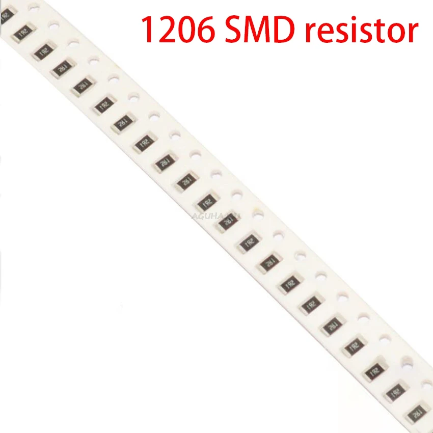 100 шт. 1206 SMD резистор 5% 47ohm 470 47 Ohm 47R | Электронные компоненты и принадлежности