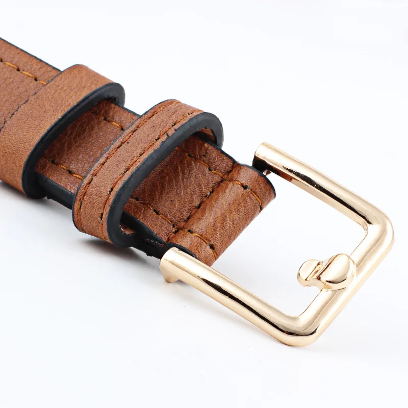 2020 Women belts cow genuine leather pin buckle vintage style top quality newest luxury female strap original