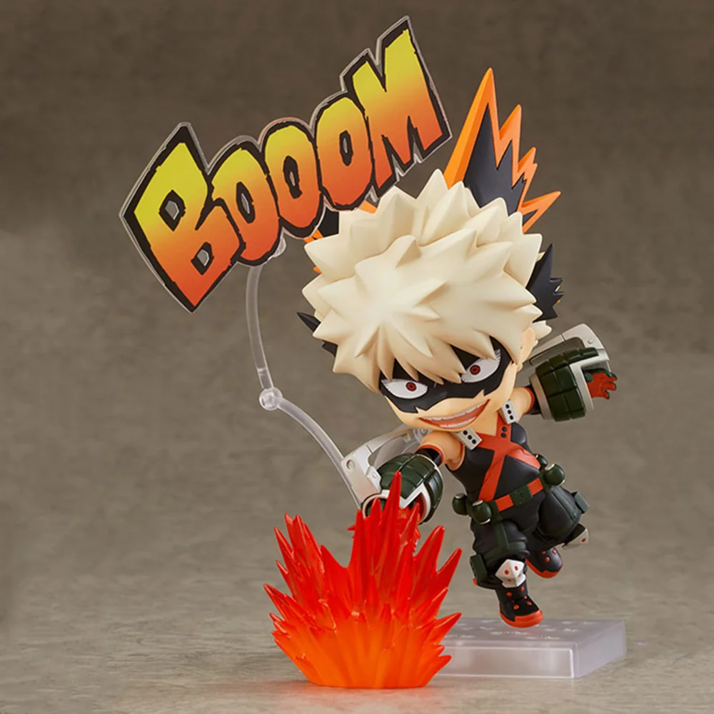 705 no box Мой герой училища аниме Bakugou катсуки 705 мидория изуку 686 фигурка Boku No Helo academic игрушки Nendoroid ПВХ модель в виде персонажа "фигма" - Цвет: 705 no box