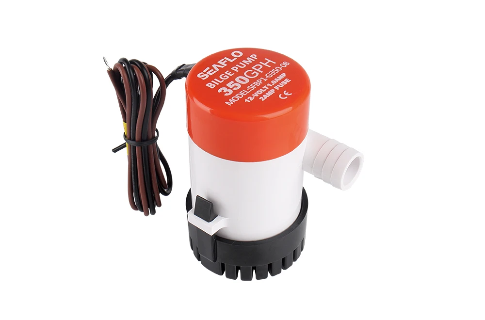 Подводный Электрический мотор SEAFLO 350 GPH неавтоматический откачивающий водяной