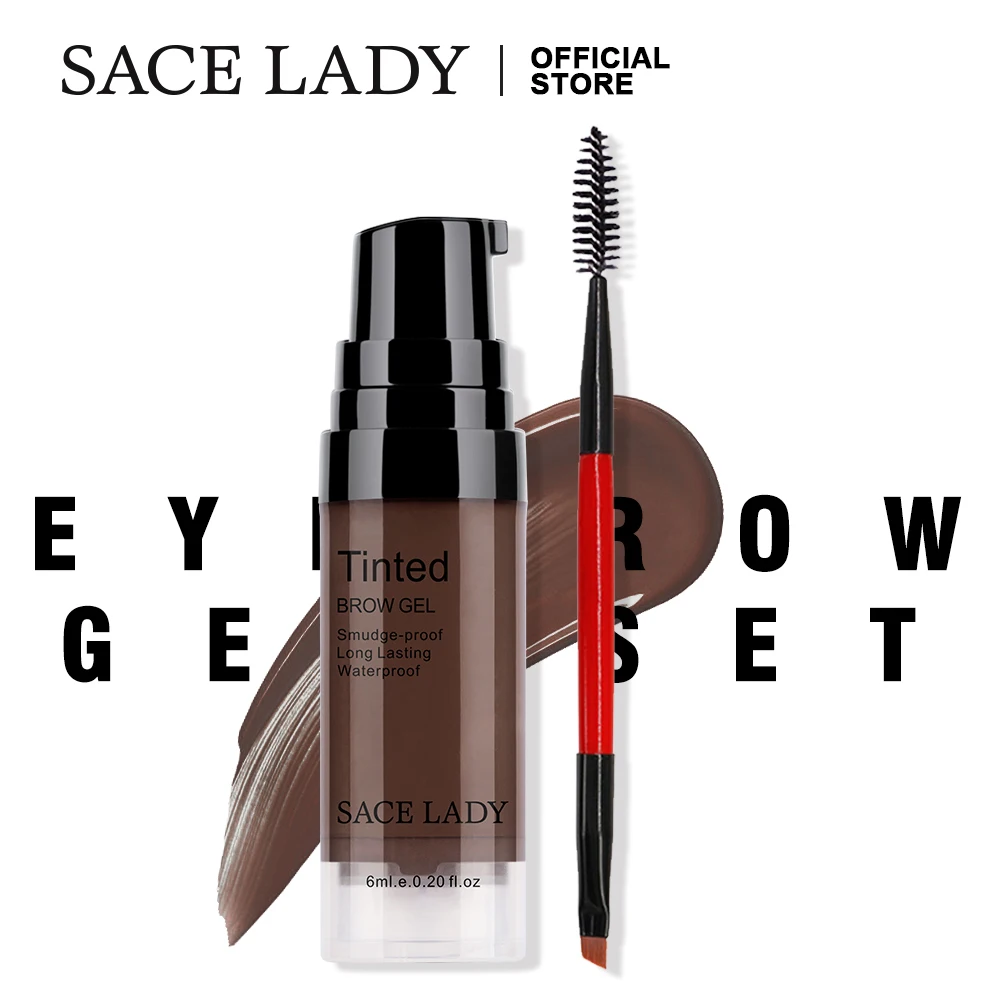 

SACE LADY Wholesale Tint Eyebrow Makeup Set Eye Brow Gel Brush Kit Make Up Dropshipping Cosmetic