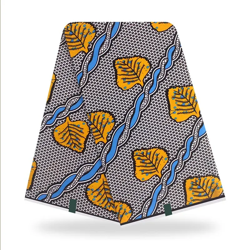 

African fabric high quality wax fabric tissue wax new 100% cotton original african print wax fabric