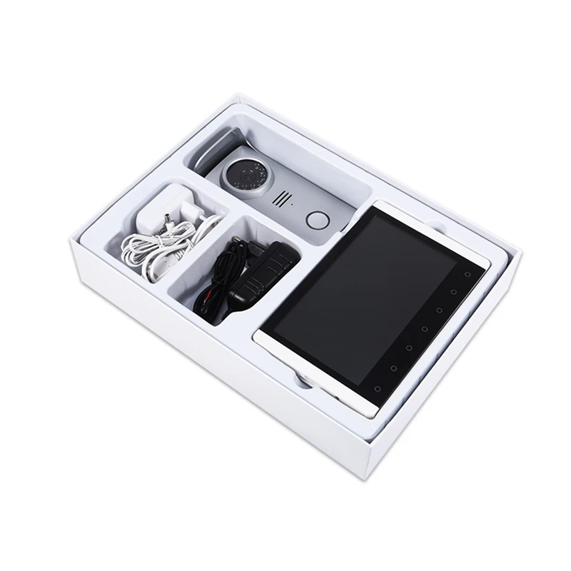 Видеодомофон LERMOM беспроводной с разрешением 800*480 и ЖК-экраном 7 дюймов |