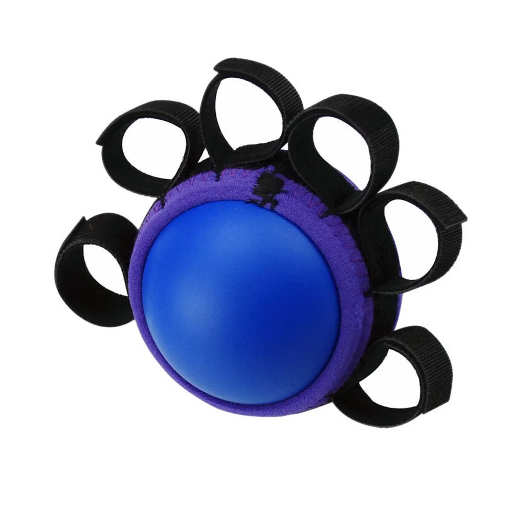 

Five Fingers Hand Grip Ball Strengthener Finger Device Exercise Anti-Spasticity Ball Finger Ring For Hand Functional Impairment