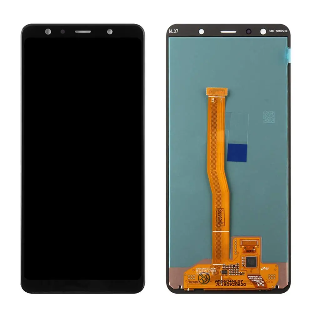 AAA тест для samsung-Galaxy A7 A750 Lcd A750F SM-A750F A750FN ЖК-дисплей кодирующий преобразователь сенсорного экрана в сборе Замена