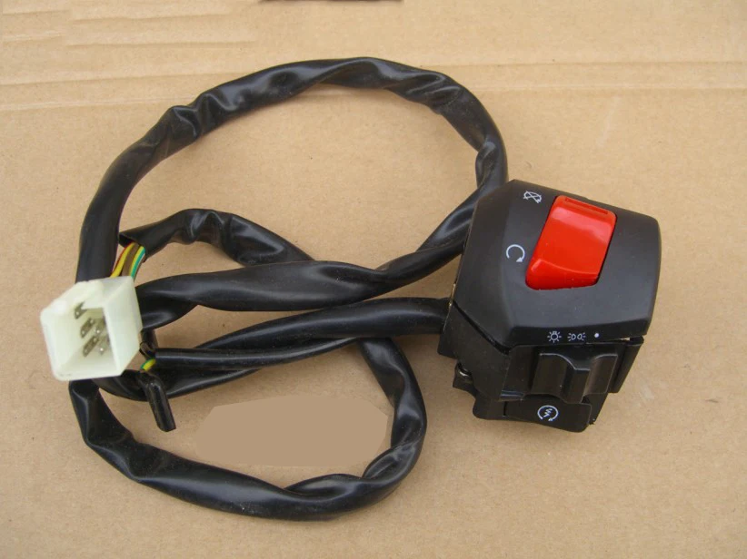 Бесплатная доставка аксессуары для мотоциклов QM200GY левый и правый ручной