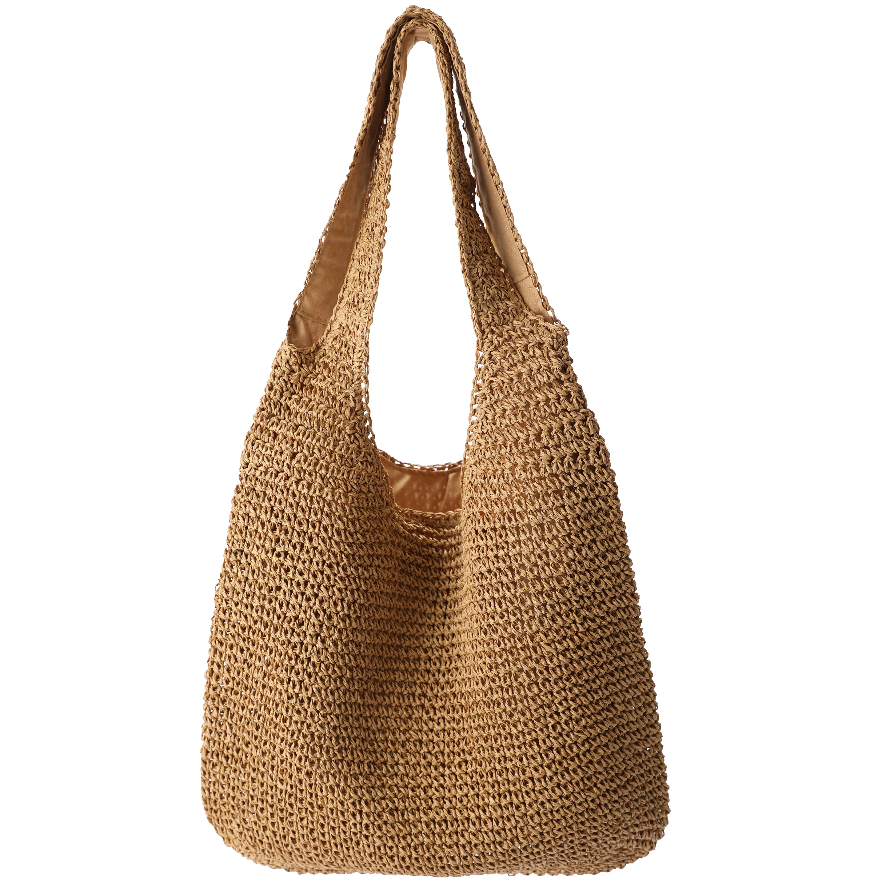 

INCA Straw Woven Bag Women's Shoulder Tote Bag Large Bag Shopping Bag Beach Bag Ins Korean Version 2021 New