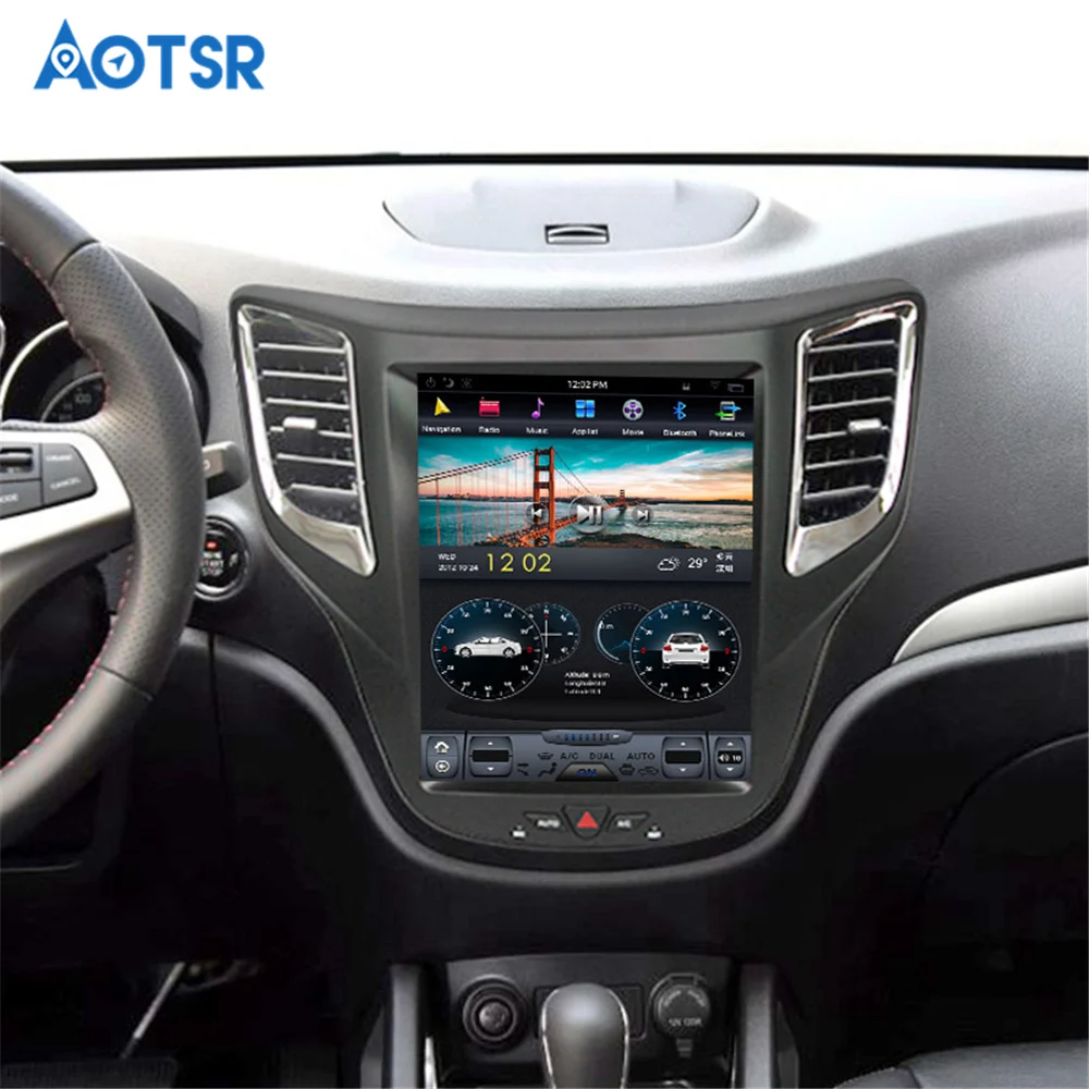 Автомобильный DVD-плеер в стиле Tesla px6 Android 8 1 4 + 64 ГБ GPS-навигация для Changan CS35
