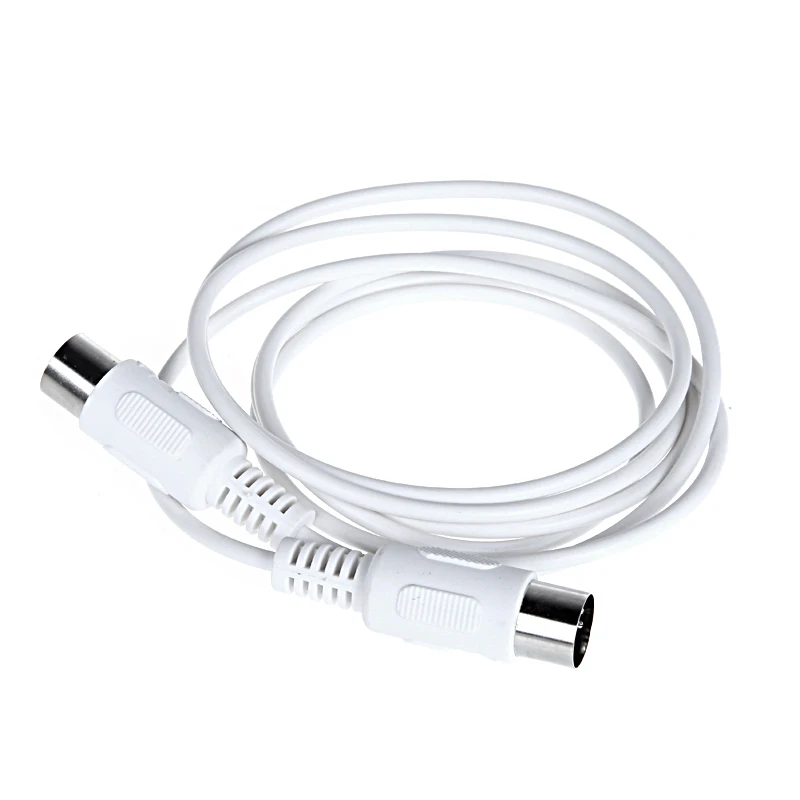 

MIDI Extension Cable to Male 5 Pin 1.5/4.95FT High Quality 5 Pin Male to 5 Pin Male MIDI Extension Cable