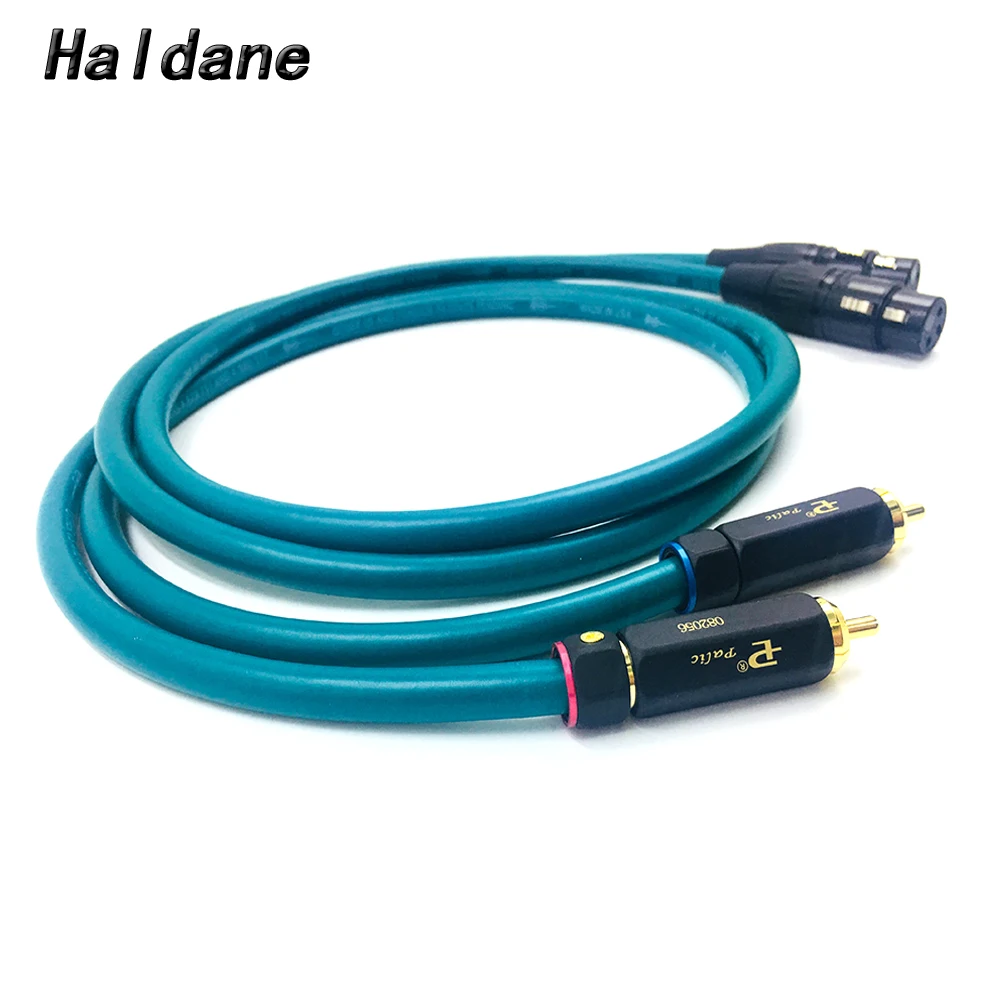 

Haldane Pair BR-109 RCA Male to 3pin XLR Feamle Balacned Audio Cable RCA to XLR Interconnect Cable with CARDAS CROSS USA-Cable