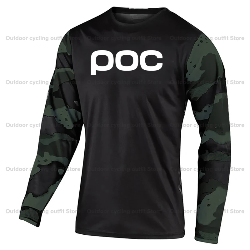 Мужская футболка с длинным рукавом для мотокросса горного велосипеда | Спорт и
