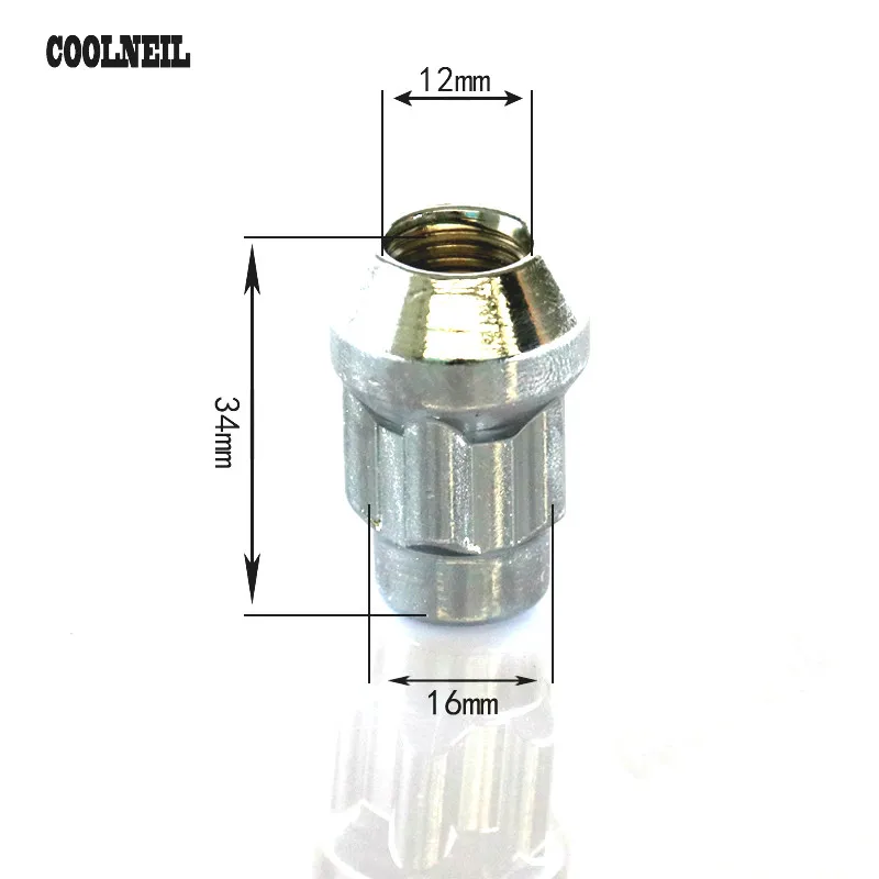 Аксессуары JDM автомобильные аксессуары 12x1 25 мм гайки для блокировки колес с