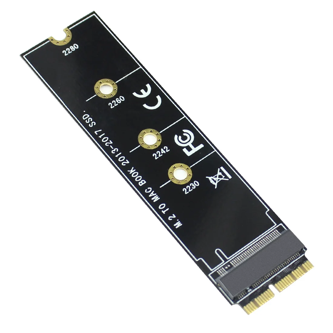 M key M.2 PCIe AHCI SSD адаптер карта для MACBOOK Air 2013 2014 2015 2017 A1465 A1466 Pro A1398 A1502 A1419 2230 2280 SSD|Платы