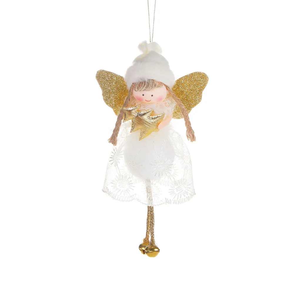 Рождественская Кукла-ангел Рождественский Декор для дома елка эльфа подвеска 2019