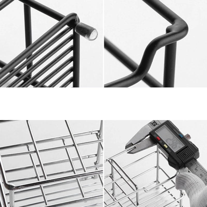 

Toothbrush Holder,Stainless Steel Electric Toothbrush Holder Organizer with 7 Multifunctional Slots Toothpaste Holder