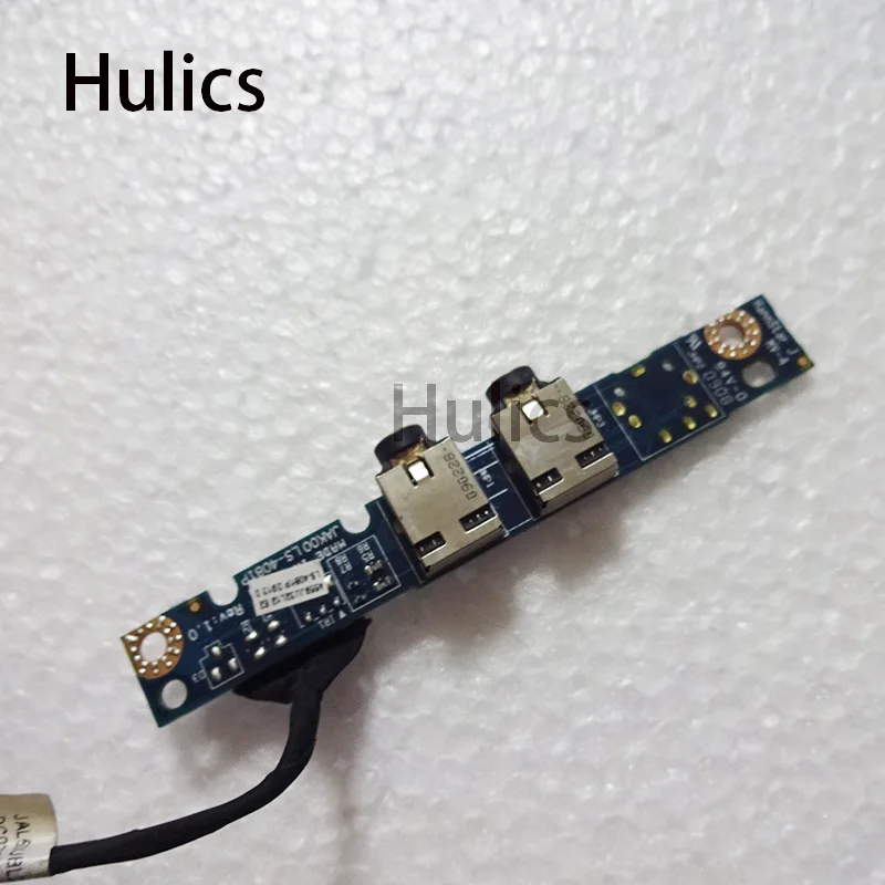 Hulics оригинал для HP DV4 1000 DV7 Джек Аудио Звуковая карта доска LS 4081P 486840 001 аккумулятор